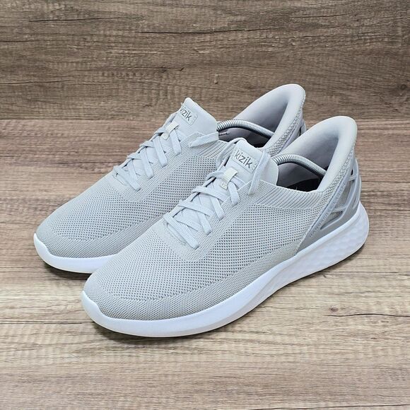 Kizik Athens Handsfree Men's Size 11.5 Gray Comfort Sneakers (F4FC DATHLG01-1D) - Picture 7 of 9